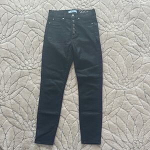 7 For All Mankind Dark High Rise Jeans